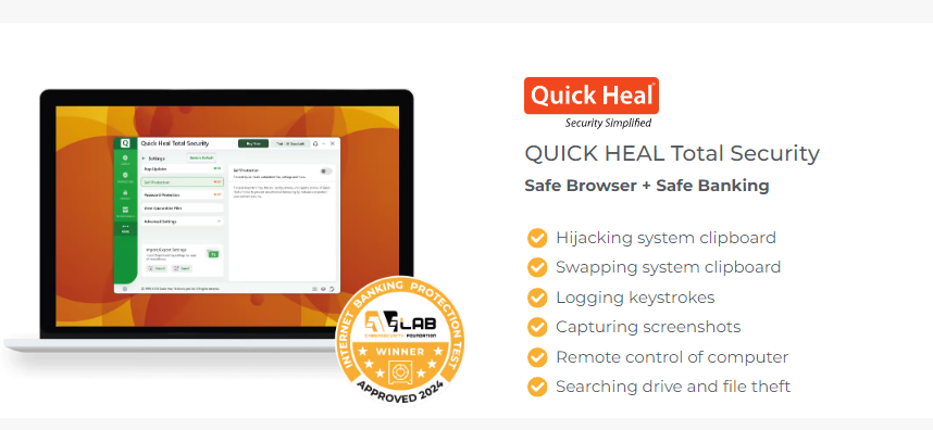 I test di Av-Labs su Quick Heal Total Security
